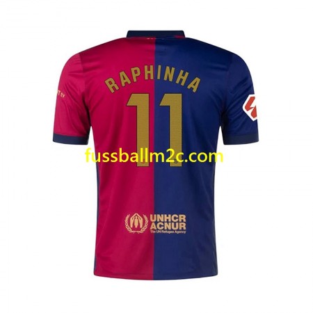 Fußballtrikots FC Barcelona RAPHINHA 11 Heim Trikotsatz 2024-2025